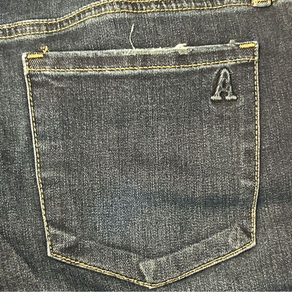 Articles of Society Katie Skinny Crop Helsinki Blue Distressed Size 27 - Picture 8 of 11